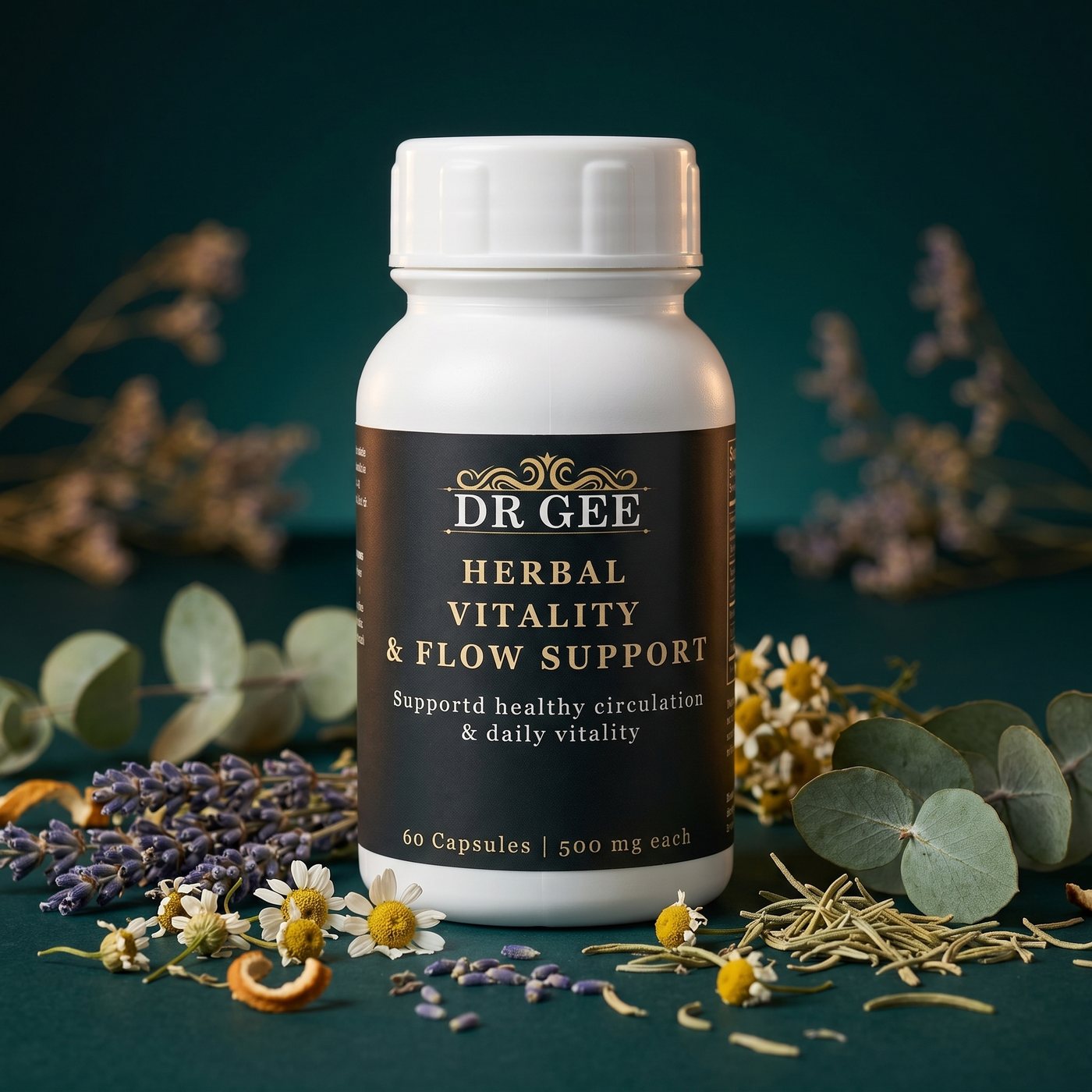 Dr Gee Herbal Vitality and Flow Support preparation